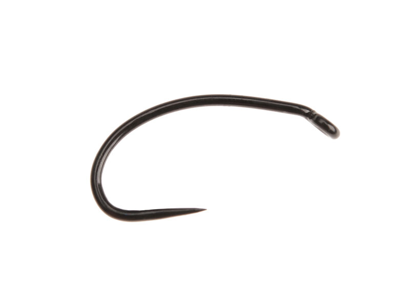 Ahrex FW541 Curved Nymph Barbless Hook Size #12 - Hareline Dubbin