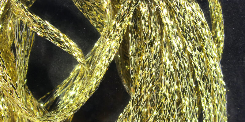 Flat Diamond Braid Gold #153 - Hareline Dubbin
