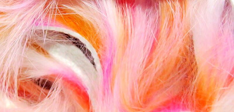 Groovy Bunny Strips orange white     GBS4 fl pink