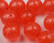 Preview image of product UV2 Fusion Blood Drop Egg Beads 6mm Snowball Orange #550