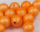 Preview image of product UV2 Fusion Blood Drop Egg Beads 8mm Peach Sherbert #576