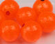 Preview image of product UV2 Fusion Blood Drop Egg Beads 8mm Fireball Orange #578