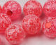 Preview image of product UV2 Fusion Blood Drop Egg Beads 6mm Hot Pink #602