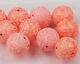 Preview image of product UV2 Fusion Blood Drop Egg Beads 8mm Orange Pearl #603