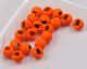 Preview image of product 1/8 Inch 3.3mm Mottled Tactical Slotted Tungsten Beads #271 Orange