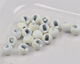Preview image of product 3/16 Inch 4.6mm Mottled Tactical Slotted Tungsten Beads #377 White