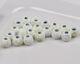 Preview image of product 1/8 Inch 3.3mm Mottled Tactical Tungsten Beads #377 White