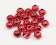 Preview image of product 1/8 3.3mm Tungsten Fly Nuts #238 Metallic Red