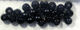 Preview image of product 3/32 Inch 2.4mm Dazzle Brass Beads #11 Black Gloss