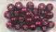 Preview image of product 1/8 Inch 3.3mm Dazzle Brass Beads #21 Blood Red