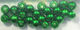 Preview image of product 1/8 Inch 3.3mm Dazzle Brass Beads #49 Metallic Caddis Green