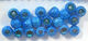 Preview image of product 1/8 Inch 3.3mm Gritty Tungsten Beads #23 Blue Grit