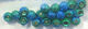 Preview image of product 3/16 Inch 4.6mm Gritty Brass Beads #282 Peacock Grit