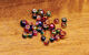 Preview image of product 3/32 Inch 2.4mm Multihued Rainbow Brass Beads