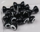 Preview image of product Medium Double Pupil Lead Eyes #1 Black W White and Black