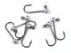 Preview image of product 1/8oz Unpainted Round Lead Jighead Hook Size#1 7 Pack