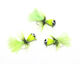 Preview image of product Tungsten Fly Ice Jigs 5mm Fl Chartreuse #127