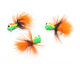 Preview image of product Tungsten Fly Ice Jigs 3mm Orange / Yellow /Chartreuse  #237