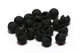 Preview image of product 7/32 5.5mm Slotted Tungsten Beads #224 Matte Black 20 Pack