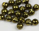Preview image of product 1/16 1.5mm Slotted Tungsten Beads #235 Metallic Olive 20 Pack