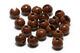 Preview image of product 7/32 5.5mm Slotted Tungsten Beads #239 Motteld Brown 20 Pack