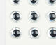 Preview image of product 1/4 Inch 3D Holographic Eyes Silver #344
