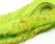 Preview image of product Barred Polychrome Rabbit Strips Chartreuse / Golden Yellow Barred Red #3