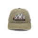 Preview image of product Hareline Logo Olive Brown Washed Cotton Cap #11