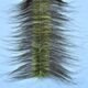 Preview image of product EP Craft Fur Brush 3 Inch Dark Olive/Chartreuse