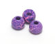 Preview image of product 3/16 4.6mm Crackle Tungsten Beads #298 Purple / Fl Pink 20 Pack