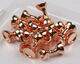 Preview image of product Extra Small-Flat End Tungsten Hour Glass Eyes #67 Copper 12 Pack