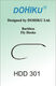 Preview image of product Dohiku HDD301 Dry Fly Hook Barbless Size 10