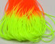 Preview image of product Micro Silicone Legs #386 Fl Yellow Chart With Fl Orange Tips