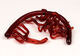 Preview image of product Mini Squiggle Worms #330 Sangria