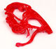 Preview image of product Mini Squiggle Worms #35 Bright Red