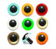 Preview image of product Posted Dome Eyes 6mm Small #137 Fl Orange