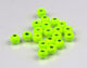 Preview image of product 1/8 Inch 3.3mm Plummeting Tungsten Beads #127 Fl Chartreuse