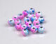 Preview image of product 1/8 Inch 3.3mm Plummeting Tungsten Beads #377 White Jaw Breaker