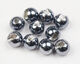 Preview image of product 1/4 6.3mm Spawn's Super Tungsten Slotted Beads #165 Metallic Grey