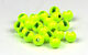 Preview image of product 1/8 Inch 3.3mm Slotted Tungsten Beads #142 Fl. Yellow
