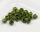 Preview image of product 1/8 Inch 3.3mm Slotted Tungsten Beads #240 Mottled Olive