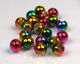 Preview image of product 1/8 Inch 3.3mm Slotted Tungsten Beads #306 Rainbow