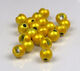 Preview image of product 1/8 Inch 3.3mm Slotted Tungsten Beads #386 Yellow Gold