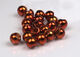 Preview image of product 1/16 Inch 1.5mm Slotted Tungsten Beads #48 Metallic Burnt Orange