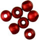 Preview image of product 1/8 Inch 3.2mm Hot Bead Metallic Red 25 Pc