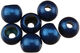 Preview image of product 1/4 Inch  6.4mm Hot Bead Metallic Blue 20 Pc