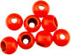Preview image of product 1/4 Inch 6.4mm Hot Bead Hot Orange 20 Pc