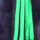 Preview image of product Bling Rabbit Strips Black with Fl Green Chartreuse Accent #BLS11C