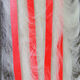 Preview image of product Bling Rabbit Strips White with Fl Fire Red Accent #BLS377A