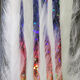 Preview image of product Bling Rabbit Strips White with Holo Rainbow Accent #BLS377H